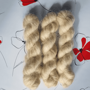 Mohair et soie biche