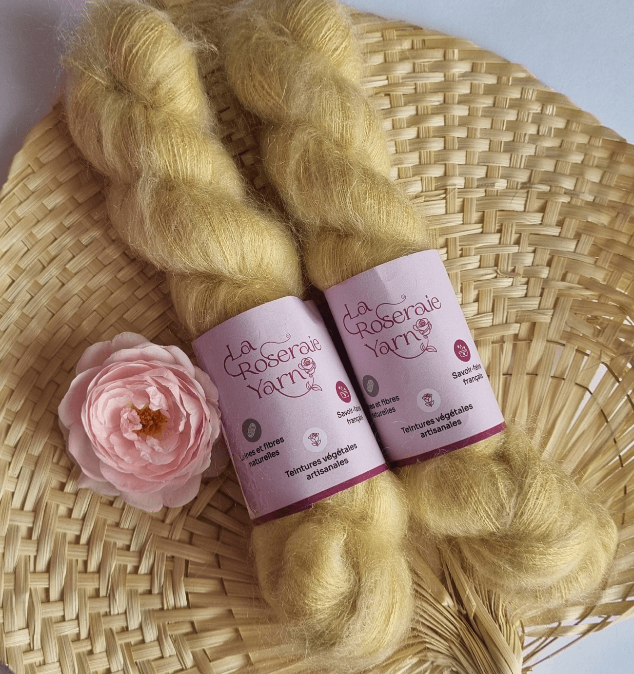 Kid Mohair & Soie Coloris Pollen