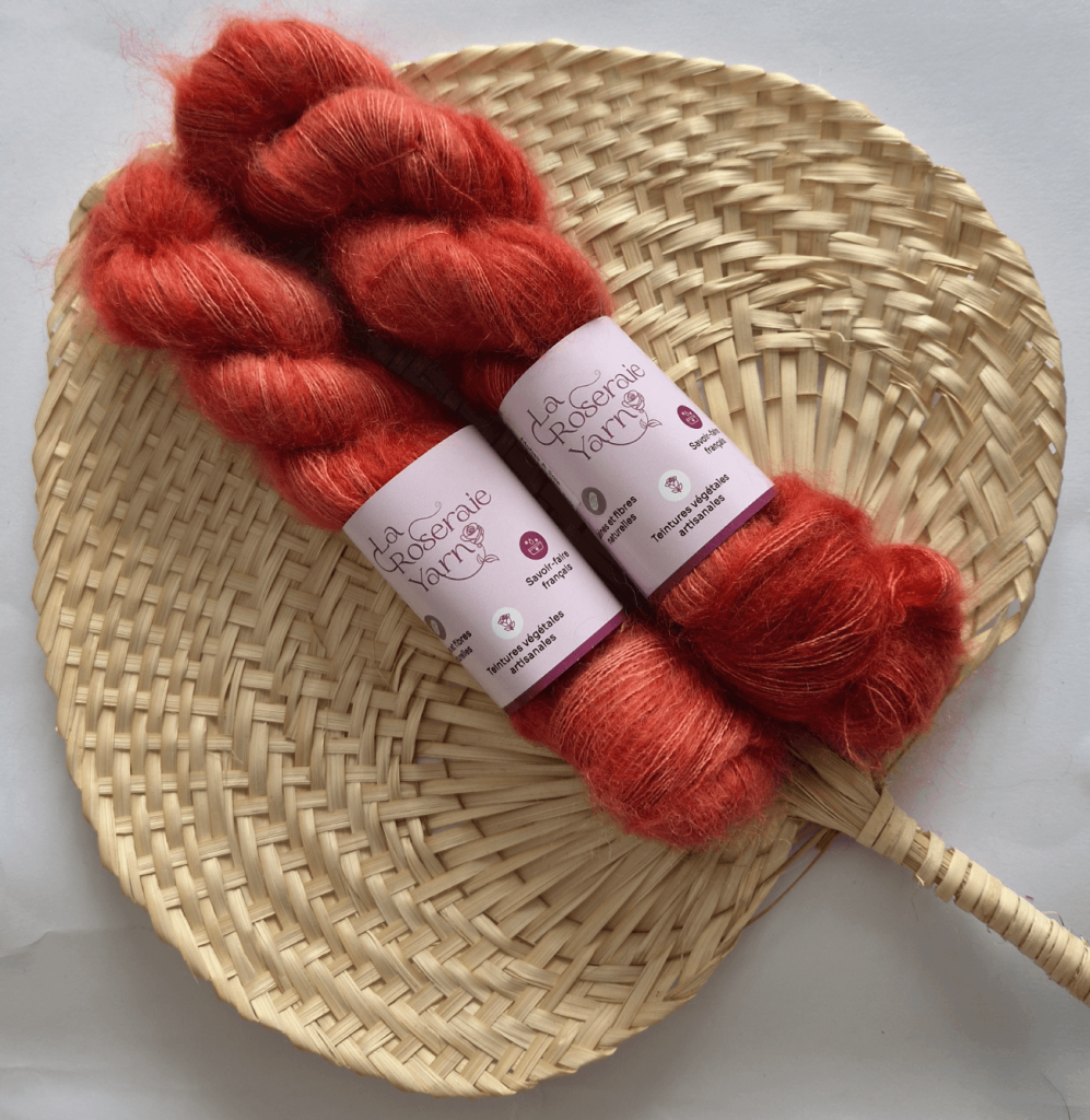Kid Mohair & Soie Coloris "Flamboyant"